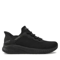 Sneakersy damskie - Sneakersy Skechers Bobs Squad Chaos 117500/BBK Czarny - miniaturka - grafika 1