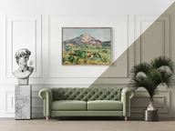 Plakaty - Galeria Plakatu, Plakat, Mont Sainte-Victoire, Paul Cézanne, 40x30 cm - miniaturka - grafika 1