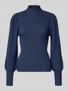 Sweter z dzianiny o kroju regular fit z mieszanki wiskozy model ‘KATIA’ - Swetry damskie - miniaturka - grafika 1