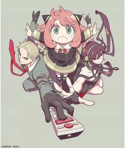 Plakat Anime Spy x Family SXF_059 A2 (custom)
