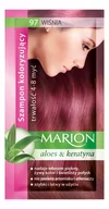 Farby do włosów i szampony koloryzujące - Marion Szampon Koloryzujący Aloes & Keratyna 97 wiśnia - miniaturka - grafika 1