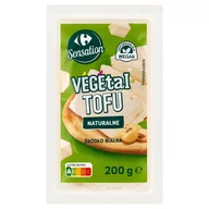 Produkty wegańskie i wegetariańskie - Carrefour Sensation Vegetal Tofu naturalne 200 g - miniaturka - grafika 1