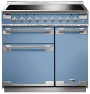Kuchenki elektryczne - Kuchnia z płytą indukcyjną FALCON Elise 90 Chiński błękit szczotkowany nikiel - miniaturka - grafika 1
