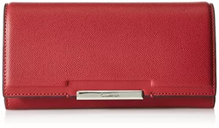 Portfele - Calvin Klein Akcesoria do odzieży sportowej damskie - portfel podróżny, czerwony, jeden rozmiar - grafika 1