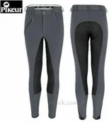 Bryczesy - Pikeur Bryczesy LUGANA contrast softshell antracyt/czarny - miniaturka - grafika 1