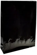 Akcesoria do pakowania - torby papierowe laminowane CZARNE na prezent 30x9x40 pakiet 10szt torebek - miniaturka - grafika 1