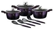 Zestawy garnków i patelni - Zestaw aluminiowych garnków z tytanową powłoką P1-F26 - miniaturka - grafika 1