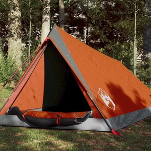 The Living Store Namiot turystyczny - 2-os. - szaro-pomarańczowy - wodoszczelny - Namiot - Namioty i tipi dla dzieci - miniaturka - grafika 1