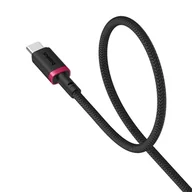 Kable USB - Kabel Baseus Dura USB-Typ C 60W 1m (czerwono-czarny) - miniaturka - grafika 1