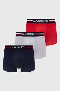 Lacoste bokserki 3-pack męskie kolor czarny - Majtki męskie - miniaturka - grafika 1