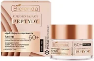Kremy do twarzy - Bielenda Ujędrniające Peptydy ujędrniająco-naprawczy krem przeciwzmarszczkowy 60+ dzień/noc 50ml - miniaturka - grafika 1