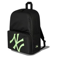 Plecaki - Plecak Batoh New Era MLB Logo NY Yankees Black Green - UNI - miniaturka - grafika 1