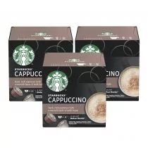 Starbucks Dolce Gusto Cappucino Kawa w kapsułkach Zestaw 18 x 14,5 g + 18 x 5,5 g - Cappuccino i kawy smakowe - miniaturka - grafika 1