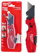 Nożyce i noże - MILWAUKEE Nóż Nożyk Składany Fastback 6 W 1 - miniaturka - grafika 1