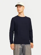 Swetry męskie - Jack&Jones Sweter Cooper 12258407 Granatowy Regular Fit - miniaturka - grafika 1