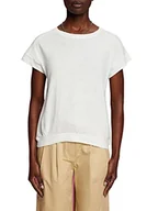 Koszulki i topy damskie - ESPRIT T-shirt damski, 110/Off White, L - miniaturka - grafika 1