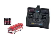 Zabawki zdalnie sterowane - Carson 500504144 1:87 MB Bus O 302 2,4 GHz 100% RTR czerwony gotowy do jazdy, pilot 2,4 GHz z przyłączem ładowania, w tym 4 x baterie stacji AAA, z oświetleniem LED, instrukcja - miniaturka - grafika 1