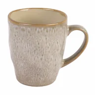 Kubki - Duży kubek do kawy/herbaty z uchwytem o pojemności 400 ml Beżowy - miniaturka - grafika 1