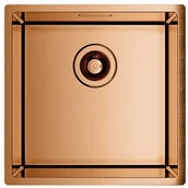 Zlewozmywaki - GLOBALO zlewozmywak RIWOLO 40.1 COPPER - miniaturka - grafika 1