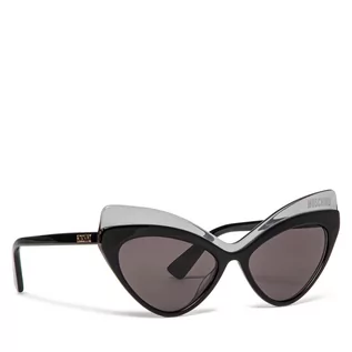 Okulary przeciwsłoneczne - Moschino Okulary przeciwsłoneczne MOS080/S Black/Grey 08A - grafika 1
