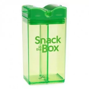 Pojemnik DRINK IN THE BOX Snack, zielony, 350 ml - Pojemniki kuchenne - miniaturka - grafika 1