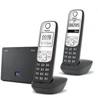 Telefonia VoIP - Telefon bezprzewodowy VoIP Gigaset A690 IP DUO z dwiema słuchawkami - miniaturka - grafika 1