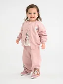 Spodenki dla niemowląt - COOL CLUB Spodnie dresowe w kolorze beżowym - miniaturka - grafika 1