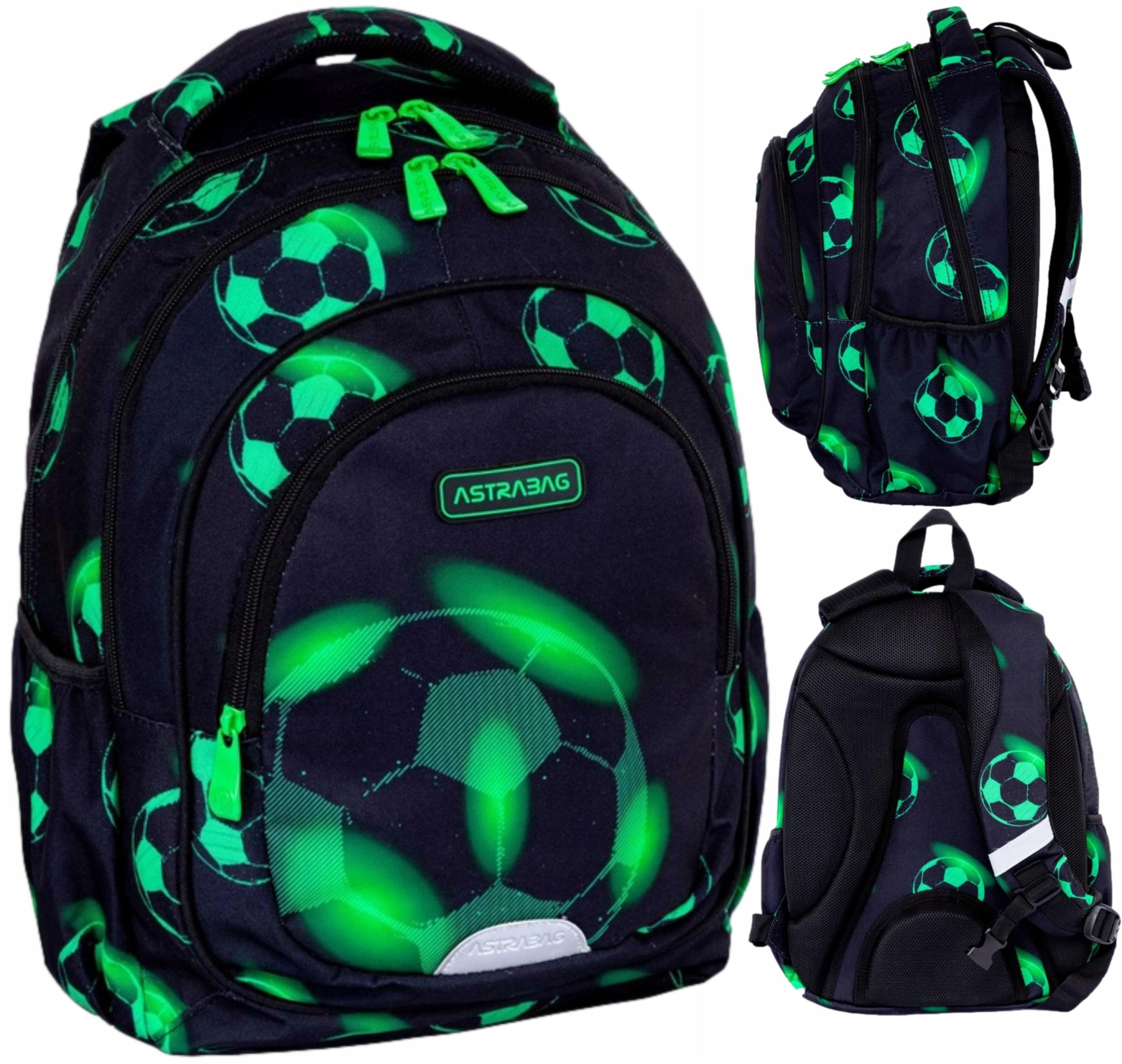 Plecak Szkolny Football Tornister Astrabag Klasa Dla Chłopca Piłka Nożna