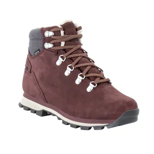 Damskie buty zimowe Jack Wolfskin THUNDER BAY TEXAPORE MID W winter grape - 39 - Buty trekkingowe damskie - miniaturka - grafika 1