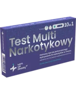 Testy ciążowe i diagnostyczne - Test Multi Narkotykowy, Samsiezbadaj, 10 w 1, 1 sztuka - miniaturka - grafika 1