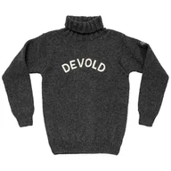 Bluzy sportowe męskie - Golf Devold Nansen Legacy High Neck Rozmiar: L / Kolor: ciemnoszary - miniaturka - grafika 1