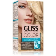 Farby do włosów i szampony koloryzujące - Schwarzkopf Gliss Color Care & Moisture Farba do włosów 10-0 ultra jasny naturalny blond 1op - miniaturka - grafika 1