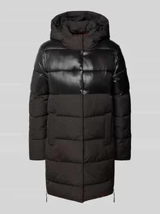 Płaszcz pikowany z wpuszczanymi kieszeniami i zamkami błyskawicznymi z boku - Płaszcze męskie - miniaturka - grafika 1