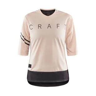 Damska Koszulka z krótkim rękawem CRAFT CORE OFFROAD XT SS JERSEY W 1910583-758992 – Beżowy - Koszulki i topy damskie - miniaturka - grafika 1