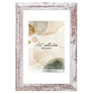 Ramki na zdjęcia - Ramka IDEA PAK M3 15 x 21 cm biały/brązowy - miniaturka - grafika 1