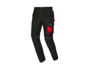 PARKSIDE PERFORMANCE® Spodnie robocze męskie wzmacniane na kolanach (Czarny/czerwony, 54) - Odzież robocza PARKSIDE PERFORMANCE® Spodnie robocze męskie wzmacniane na kolanach (Czarny/czerwony, 54) - Odzież robocza - miniaturka - grafika 1