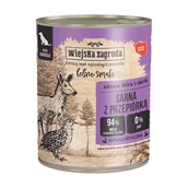 Mokra karma dla psów - Karma Mokra Dla Psa Wiejska Zagroda Leśne Smaki Sarna Z Przepiórką 800 G - miniaturka - grafika 1