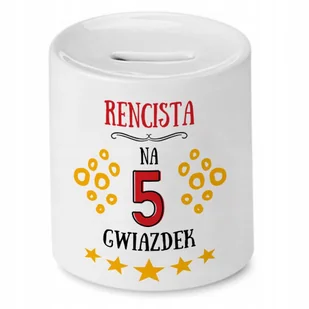 Dla Rencisty Skarbonka na Urodziny Prezent z Nadrukiem ze Zdjęciem + Opakowanie na prezent (wzór 02) - Skarbonki Dla Rencisty Skarbonka na Urodziny Prezent z Nadrukiem ze Zdjęciem + Opakowanie na prezent (wzór 02) - Skarbonki - miniaturka - grafika 1
