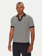 Koszulki męskie - Tommy Hilfiger Polo MW0MW39531 Granatowy Regular Fit - miniaturka - grafika 1
