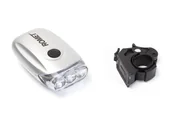 Lampki rowerowe - Lampa przednia 3-LED bateryjna  mod. JY-567 blister et/logo ROMET - miniaturka - grafika 1