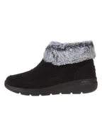 Botki damskie - Skechers Skórzane botki "Glacial Ultra" w kolorze czarnym - miniaturka - grafika 1