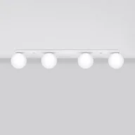 Lampy sufitowe - Plafon ZYNFI 4 biały LED 4000K - 88x12x14.5cm Sollux - miniaturka - grafika 1