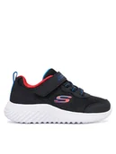 Buty dla chłopców - Skechers Sneakersy Bounder - Techrox 403906N/BLK Czarny - miniaturka - grafika 1