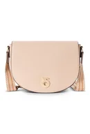 Torebki damskie - Zaokrąglona listonoszka NOBO z ozdobną taśmą - Nobo - miniaturka - grafika 1