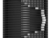 Zlewozmywaki - Zlewozmywak podwieszany  podblatowy granitowy jednokomorowy z dużą komorą XXL Praga 60 Level + zwijany ociekacz - miniaturka - grafika 1