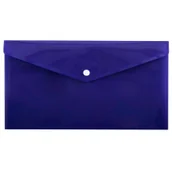 Artykuły biurowe - Penmate Koperta na zatrzask B6/DL PP-115 fioletowa - miniaturka - grafika 1