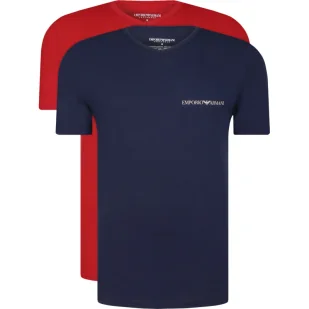 Emporio Armani T-shirt 2-pack | Slim Fit - Koszulki męskie - miniaturka - grafika 1