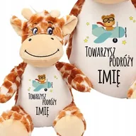 Maskotki i pluszaki - Przytulanka Żyrafa Zabawka Personalizowane Wzory - miniaturka - grafika 1