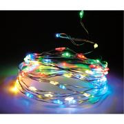 Oświetlenie świąteczne - Drut świetny kolorowy, 80 LED - miniaturka - grafika 1