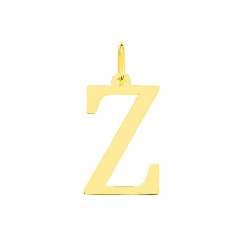 Zawieszka Złota Literka 